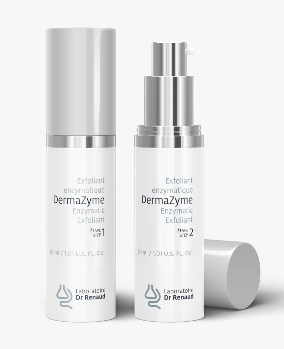 DERMAZYME exfoliant enzymatique ( étapes 1 et 2 )