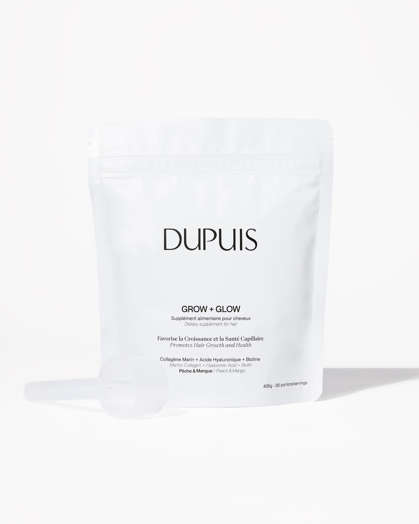 GROW+GLOW SUPPLÉMENT ALIMENTAIRE POUR LES CHEVEUX