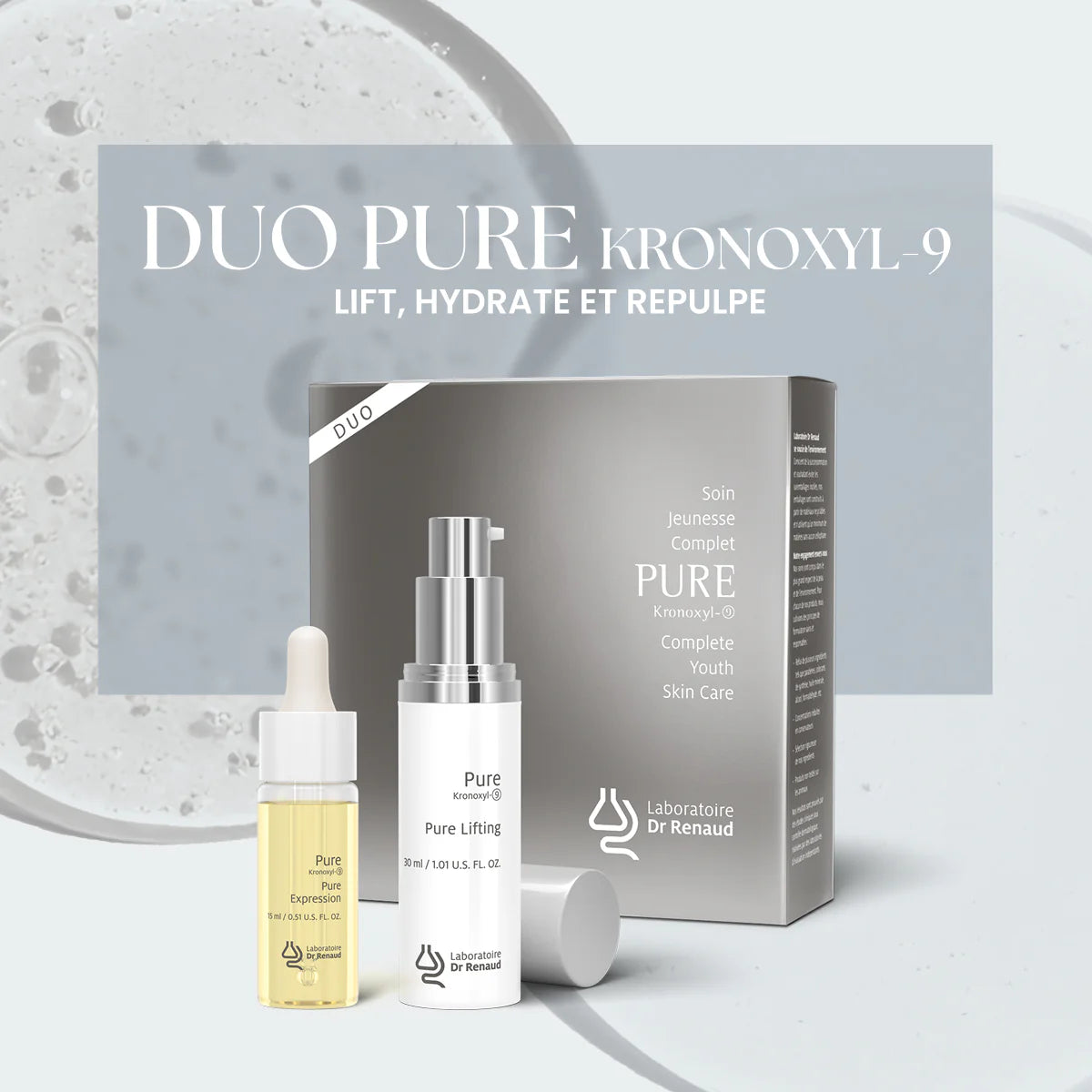 Traitement Duo Pure Kronoxyl-9 Soin Jeunesse Complet  4